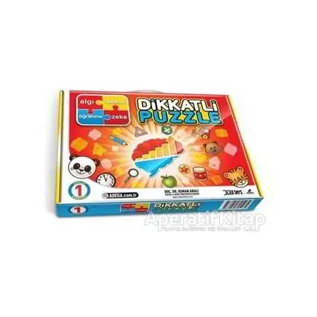 Dikkatli Puzzle 7 Yaş Üzeri - Osman Abalı - Adeda Yayınları