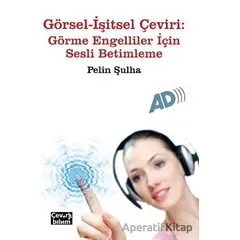 Görsel - İşitsel Çeviri: Görme Engelliler İçin Sesli Betimleme - Pelin Şulha - Çeviribilim