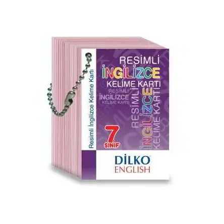 Dilko 7.Sınıf İngilizce Kelime Kartı