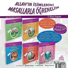 Allahın İsimlerini Masallarla Öğrenelim Seti (5 Kitap Takım) - Şerife Nihal Zeybek - Okur Çocuk