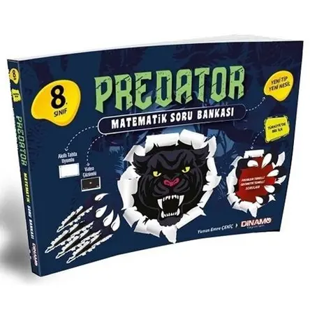 Dinamo 8. Sınıf Predator Matematik Soru Bankası