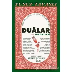 Dualar ve Faziletleri (B29) - Yusuf Tavaslı - Tavaslı Yayınları