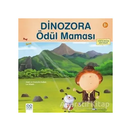 Dinozora Ödül Maması - Adam Guillain - 1001 Çiçek Kitaplar