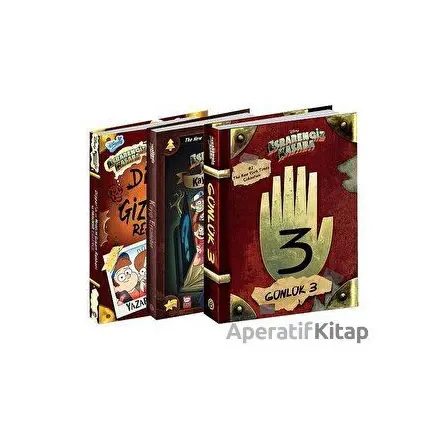 Disney - Esrarengiz Kasaba En Favori Kitaplar (3 Kitap Takım) - Alex Hirsch - Beta Yayınevi