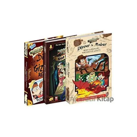 Disney Esrarengiz Kasaba Macera Serisi (3 Kitap Takım) - Jeffrey Rowe - Beta Kids