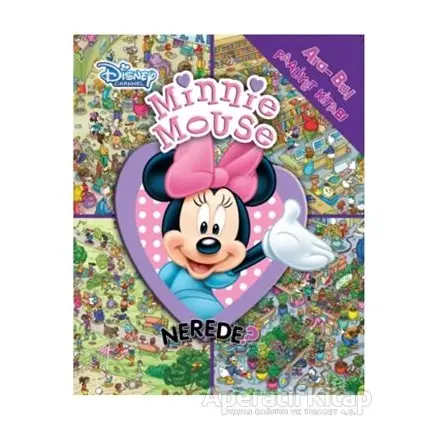 Disney Minnie Mouse Nerede? - Ara-Bul Faaliyet Kitabı - Kolektif - Doğan Egmont Yayıncılık