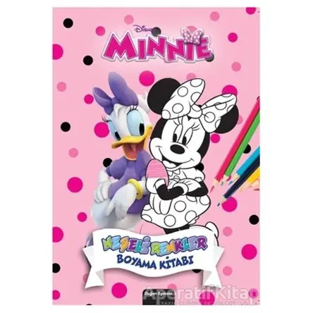 Disney Minnie Neşeli Renkler Boyama Kitabı - Kolektif - Doğan Egmont Yayıncılık