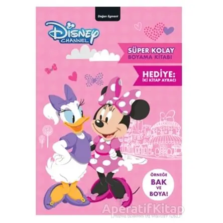 Disney Minnie Süper Kolay Boyama Kitabı - Kolektif - Doğan Egmont Yayıncılık