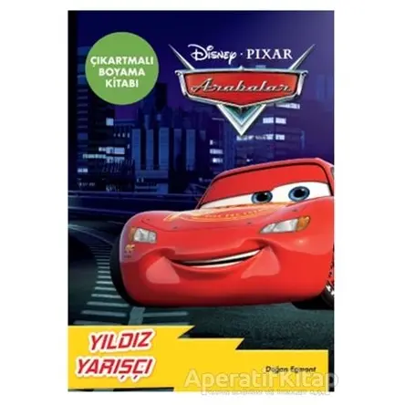 Disney Pixar Arabalar Yıldız Yarışçı Çıkartmalı Boyama Kitabı - Kolektif - Doğan Egmont Yayıncılık