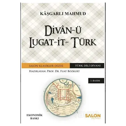 Divan-ü Lugat-it- Türk (Ekonomik Baskı) - Kaşgarlı Mahmud - Salon Yayınları