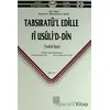 Tabsıratül Edille Fi Usulid-Din (2. Cilt) - Kolektif - Diyanet İşleri Başkanlığı