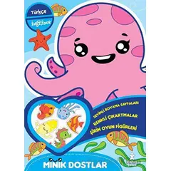 Minik Dostlar - Deniz Altında Boyama Kitabı - Kolektif - Doğan Çocuk