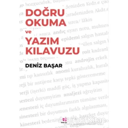 Doğru Okuma ve Yazım Kılavuzu - Deniz Başar - E Yayınları