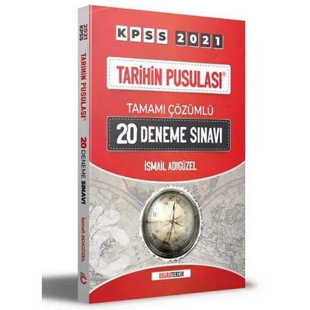 Doğru Tercih 2021 KPSS Tarihin Pusulası Tamamı Çözümlü 20 Deneme Sınavı