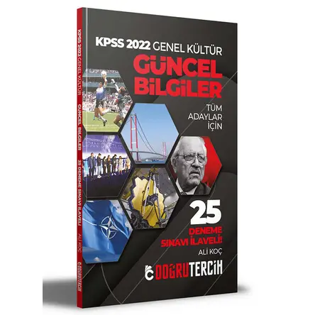 Doğru Tercih 2022 KPSS Genel Kültür Güncel Bilgiler 25 Deneme Sınavı İlaveli