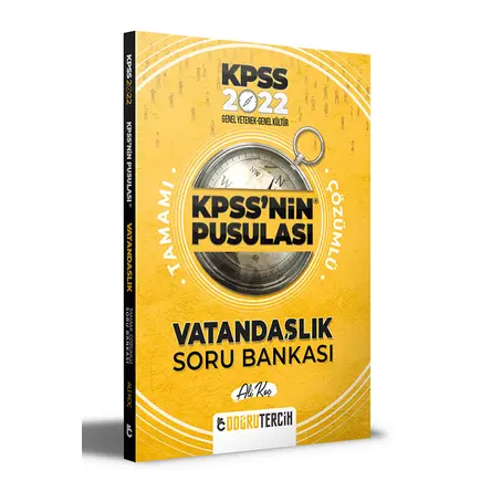 Doğru Tercih 2022 KPSS’NİN Pusulası Vatandaşlık Soru Bankası