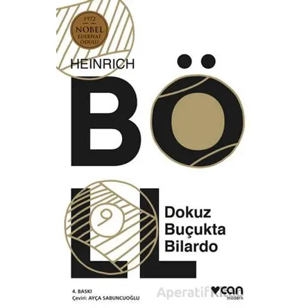 Dokuz Buçukta Bilardo - Heinrich Böll - Can Yayınları