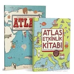 Atlas Set (Atlas + Atlas Etkinlik) - Daniel Mizielinska - Domingo Yayınevi