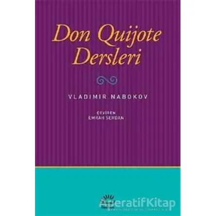 Don Quijote Dersleri - Vladimir Nabokov - İletişim Yayınevi