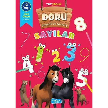 Doru Etkinlik ve Boyama - Sayılar - Kolektif - Yediveren Çocuk