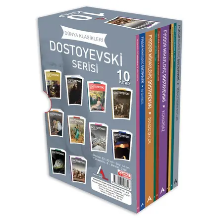 Dostoyevski Seti 10 Kitap Dünya Klasikleri Aperatif Kitap Yayınları