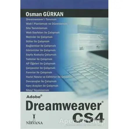DreamWeaver CS4 - Osman Gürkan - Nirvana Yayınları