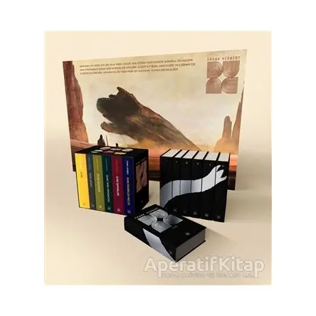 Dune Ciltli Kutu Set (6 Kitap Takım) - Frank Herbert - İthaki Yayınları