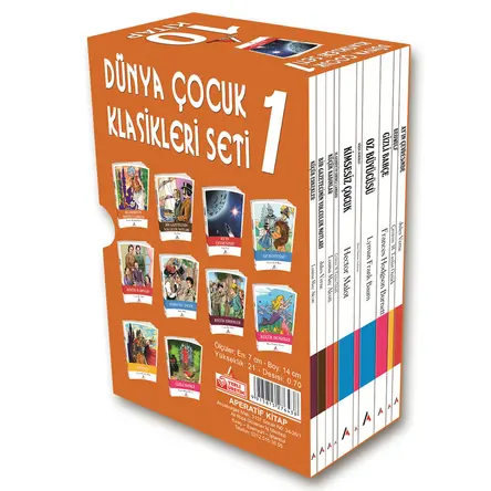 Dünya Çocuk Klasikleri 10 Kitap Seti -1 Aperatif Kitap Yayınları