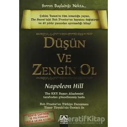 Düşün ve Zengin Ol - Napoleon Hill - Altın Kitaplar