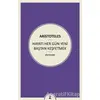 Hayatı Her Gün Yeni Baştan Keşfetmek - Aristoteles - Zeplin Kitap