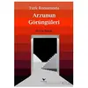 Türk Romanında Arzunun Görüngüleri - Ömriye Bayrak - Günce Yayınları