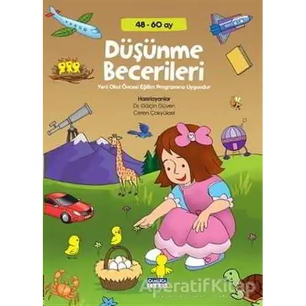 Düşünme Becerileri (48 - 60 ay) - Ceren Çokyüksel - Çamlıca Çocuk Yayınları