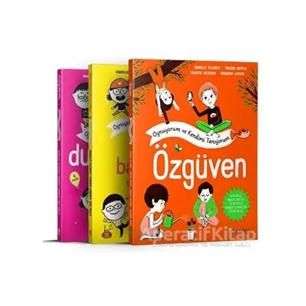 Duygularım - Oynuyorum ve Kendimi Tanıyorum Seti (3 Kitap) - Virginie Limousin - Domingo Yayınevi