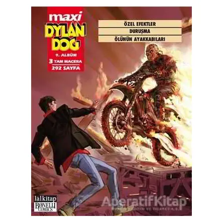 Dylan Dog Maxi Albüm 9 - Özel Efektler / Duruşma / Ölünün Ayakkabıları