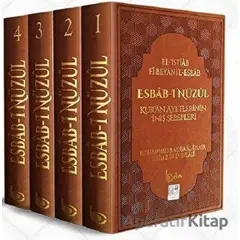 Esbab-ı Nüzul (4 Cilt Takım) Termo Deri - Ebu Usame Selim b. İd el-Hilali - Beka Yayınları