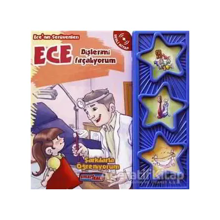 Ece Dişlerimi Fırçalıyorum (Sesli Kitap) - Kolektif - Smarteach