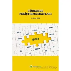 Türkçe’de Pekiştirme Edatları - Birol İpek - Hiperlink Yayınları
