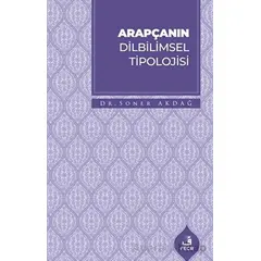 Arapçanın Dilbilimsel Tipolojisi - Soner Akdağ - Fecr Yayınları