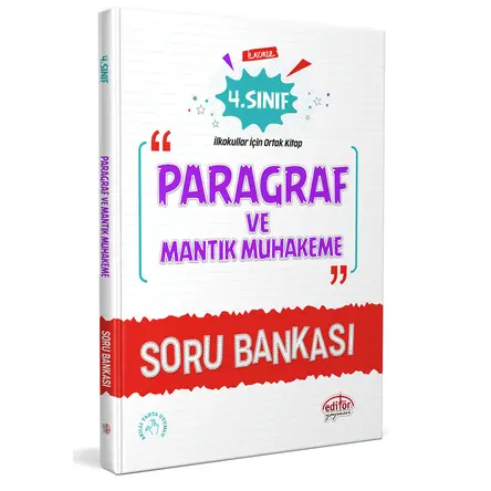 Editör 4.Sınıf Paragraf ve Mantık Muhakeme Soru Sankası