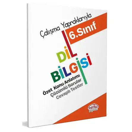 Editör 6. Sınıf Dil Bilgisi