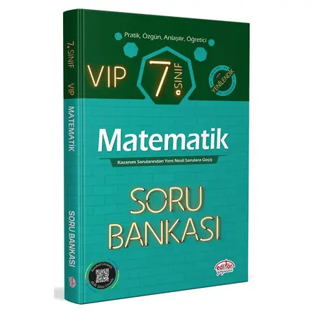 Editör 7. Sınıf VIP Matematik Soru Bankası