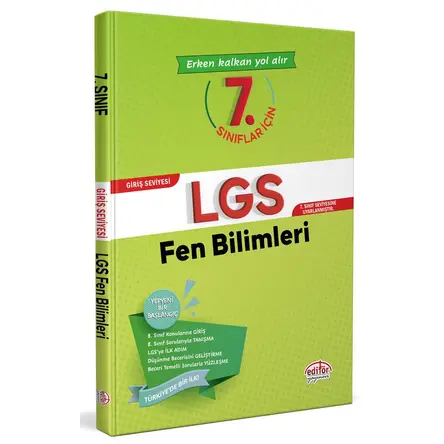 Editör 7. Sınıflar için LGS Fen Bilimleri