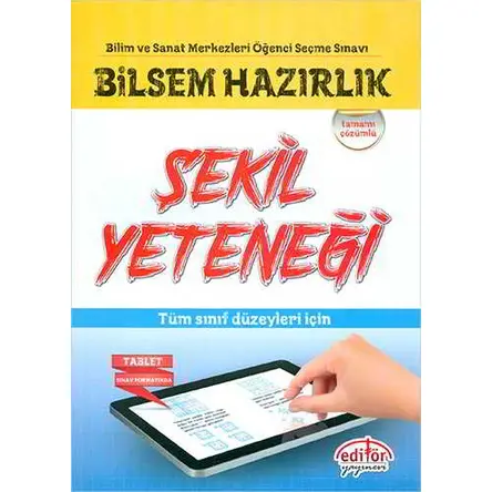 Editör Bilsem Hazırlık Şekil Yeteneği