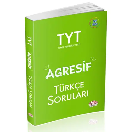 Editör TYT Agresif Türkçe Soru Bankası