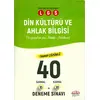 Editör 8.Sınıf LGS Din Kültürü Çözümlü 40 Deneme Sınavı