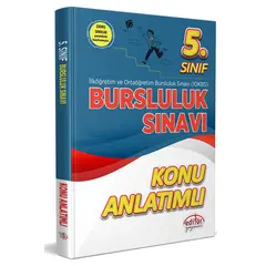 5.Sınıf Bursluluk Sınavı Konu Anlatımlı Editör Yayınevi