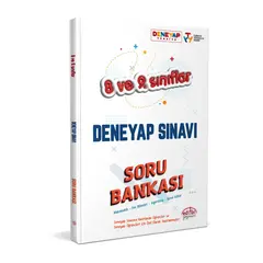 8 ve 9.Sınıflar Deneyap Sınavı Soru Bankası Editör Yayınevi