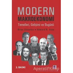 Modern Makroekonomi - Brian Snowdon - Efil Yayınevi