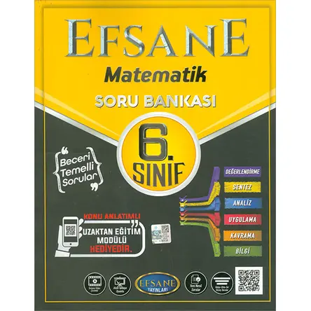 Efsane 2021 6. Sınıf Matematik Soru Bankası