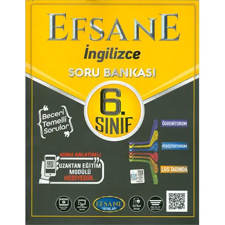 Efsane 2021 6.Sınıf İngilizce Soru Bankası